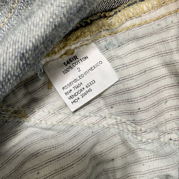 Abercrombie & Fitch Flare Jeans Size 2 Distressed Cotton Vintage Baggy New - Picture 12 of 15